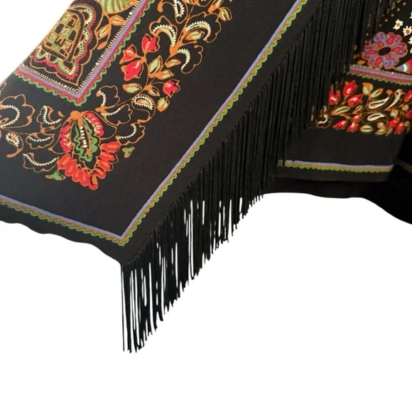 NWT Zara Chic Paisley Wrap Dress - Picture 3 of 13